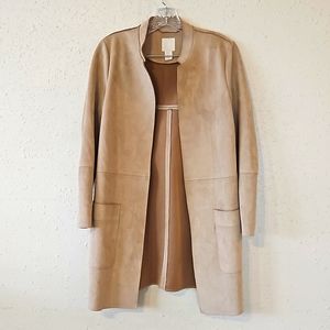 Faux Suede Jacket